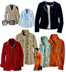 Shrugs, blazers, jeans jackets; great assortment of fashionable jacket styles in 2020